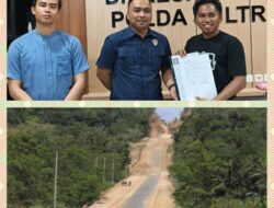 AKSI DI POLDA SULTRA DPW LSM LIRA SULTRA RESMI LAPORKAN PT. TELAGA MEGABUANA