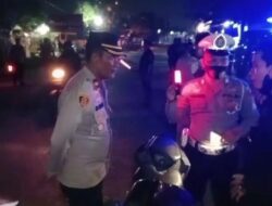 Kapolsek Babelan Melaksanakan Operasi Kejahatan Jalanan Di Wilayah Babelan