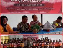 Hadiri Giat K2S di SMA Negeri 4 Kendari, Babinsa Berikan Materi Terkait Pentingnya Keamanan Dalam dan Luar Sekolah