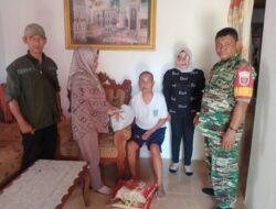 JUMAT BERKAH: Kelurahan Bende Bersama Babinsa Kembali Salurkan Bantuan Sembako Kewarga Miskin