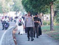 Gelar Aksi Solidaritas Palestina, Polres Metro Bekasi Jaga Keamanan dan Kondusifitas