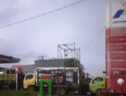 Miris…Menuai Tanda Tanya Pihak Pengelola SPBU Teratai Diduga Utamakan Pengisian Solar Subsidi Bagi Truk Perusahaan