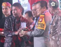 KPK BERI PENGHARGAAN KE POLDA SULSEL SEBAGAI POLDA TERBAIK 1 SE INDONESIA DALAM PEMBERANTASAN KORUPSI BIDANG PENINDAKAN TAHUN 2023