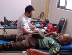 Kodim 0601/Pandeglang Lakukan Aksi Donor Darah, Sambut Hari Juang TNI AD