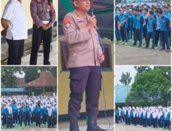 Usai Apel Bersama, Kapolsek Baruga Rutin Beri Himbauan Kepada Siswa Tentang Kamtibmas dan Bahaya Narkoba di Wilayah Hukum Polsek Baruga