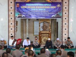 Penuh Khidmat, Polresta Cirebon Gelar Peringatan Isra Mi’raj Nabi Muhammad SAW 1445 H