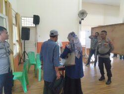 Rekapitulasi Penghitungan Suara Pemilu 2024 Tingkat Kecamatan Masih Berlangsung,Polresta Pontianak Tetap Siagakan Personelnya Dilokasi Kegiatan