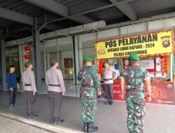 Lakukan Pengamanan Personil TNI – POLRI Ops Liong Kapuas 2024 Singkawang Grand Mall 