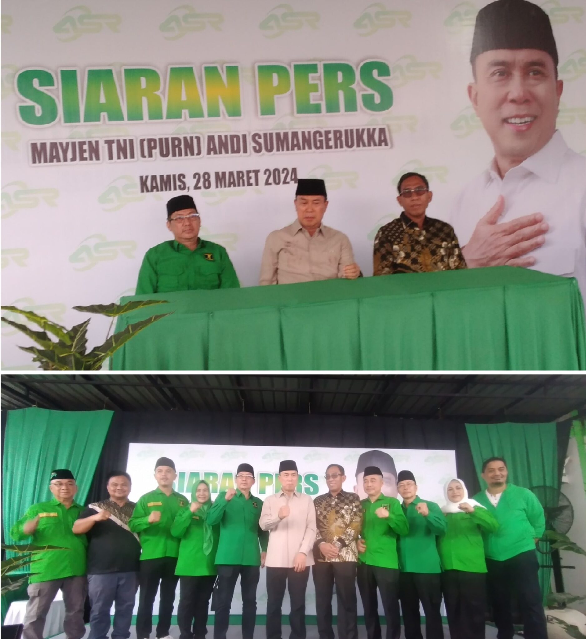 Mayjen TNI (Purn) Andi Sumangerukka Maju Di Pilgub Sultra Periode 2024 ...