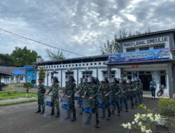 Lanal Simeulue Gelar Konsolidasi Pengamanan Pasca Pemilu Tahun 2024