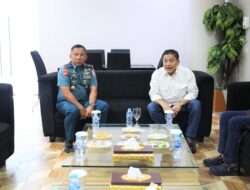 Danlantamal I Sambut Kedatangan Laksamana TNI (Purn) Prof. Dr. Marsetio, S.I.P., M.M.