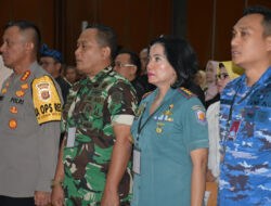 Komandan Lanal Bandung Hadiri Pembukaan Rapat Pleno Rekapitulasi Hasil Penghitungan Perolehan Suara dan Penetapan Hasil Pemilu Tahun 2024 Tingkat Kota Bandung