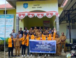 Disambut Baik, Mahasiswa KKN UHO Kendari Gelar Sosialisasi di Desa Sombu Kabupaten Wakatobi