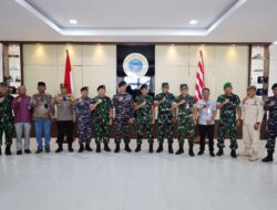 Rapat Koordinasi Persiapan Kegiatan Binfungtaswilnas Dengan Tim Ster TNI di Mako Lanal Dumai