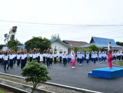 Jaga Kebugaran Tubuh Tetap Sehat, Keluarga Besar Lanal Sibolga Laksanakan Olahraga Bersama