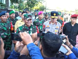 Pangdam Tanjungpura Pimpin Apel Gelar Pasukan PAM VVIP Kunjungan Kerja Wakil Presiden RI