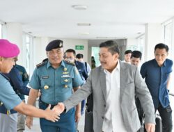 Wadan Lantamal I Sambut Kedatangan Laksamana TNI (Purn) Dr. Marsetio