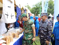 Danlantamal I Hadiri Bazar TNI Secara Serentak Dalam Rangka Menyambut Hari Raya Idul Fitri 1445 H/2024 M