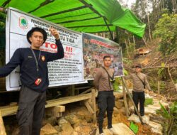 Personil Gabungan Sidak Lokasi Kegiatan PETI