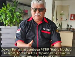 Dewan Penasihat Lembaga PETIR “Habib Muchdor Assegaf, Apresiasi Atas Capaian Kerja Kakanwil Kemenkumham dan Kajati Kalsel 