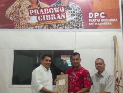 Partai Gerindra Kota Langsa Jaring Bacalon Walkot  Ada Kandidat Anto Jakarta Di Dalamnya