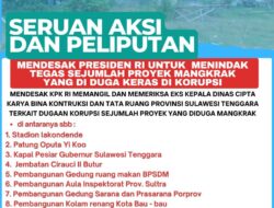 Presiden Joko Widodo Dijadwalkan Hari Ini Tiba di Sultra, KOMPAS Sambut Dengan Sejumlah Proyek Mangkrak