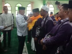 Bupati Sabar AS Lepas Ratusan Calon Jemaah Haji Kabupaten Pasaman