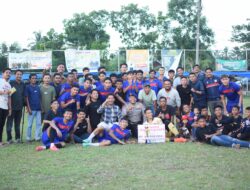 Club Gabrem FC Gampong Teungoh Kota Langsa Juara Pertama Turnamen Sepak Bola Pemuda Cup 2024 ACEH TIMUR