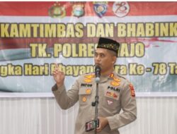 Polres Wajo Adakan Lomba Dai Kamtibmas Dan Bhabinkamtibmas