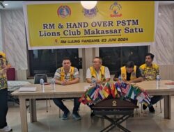 Lion Club Makassar Satu Berganti Pengurus