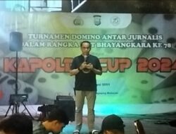 Turnamen Domino Antara Sesama Media, Siap Menghadapi Perwakilan Polda Sulsel