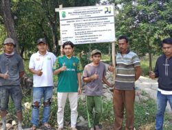 Ucapan Terimakasih Warga Kepada Pemerintah Dan Pelaksana Adanya Proyek Turap Di dusun Tangkil Desa Kutaampel Sangat Membantu Masyarakat Sekitar