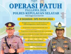 AKBP Adnan Berpesan : Hari Pertama Operasi Patuh 2024 Tetap Mengedepankan Keramahan Kepada Masyarakat