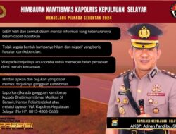 5 Himbauan Kapolres Selayar Menjelang Pilkada  2024