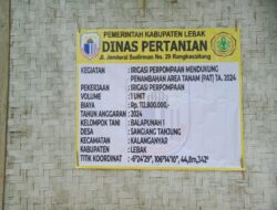 Parah Bener Ni Ketua Kolompok Tani di Desa Sangiangtanjung: