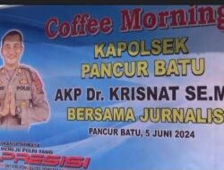 Hebat Kapolsek pancur batu diduga membekap bandar judi dan bohongin publik.