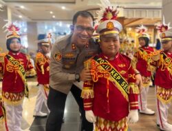 Dampingi Langsung Polisi Cilik Ikuti Lomba di Makassar Kapolres Selayar AKBP Adnan Pandibu Terlihat Sangat Bahagia