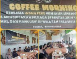 Polda Sultra Bersama Insan Pers Gelar Coffee Morning, Jalin Kemitraan untuk Pemilu Damai 2024 di Sulawesi Tenggara 