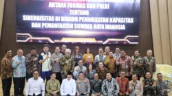 FORMAS dan Lemdiklat POLRI Sepakat Kerjasama