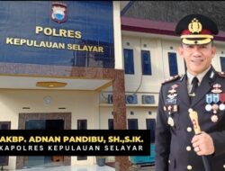 AKBP Adnan Pandibu Berterimakasih Ke Masyarakat Selayar Debat Paslon Kedua Berjalan Aman Dan Kondusif