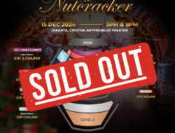 The Nutcracker Ballet oleh Crescendo di Jakarta Ludes Terjual!