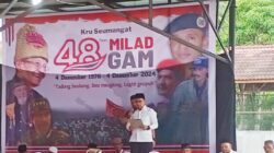 Gelaran Milad GAM ke 48 Langsa Santunin Ratusan Anak Yatim.