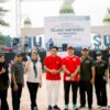 Gelar Jalan Santai, Donor Darah dan Siapkan Panggung Aspirasi